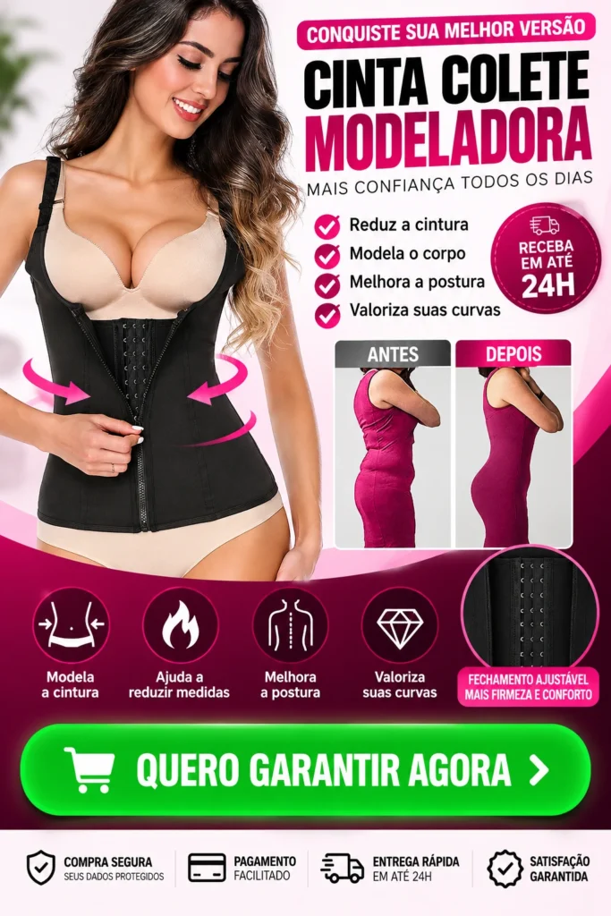 Cinta Colete Modeladora